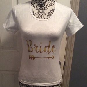 T shirt for Bride medium NWOT
